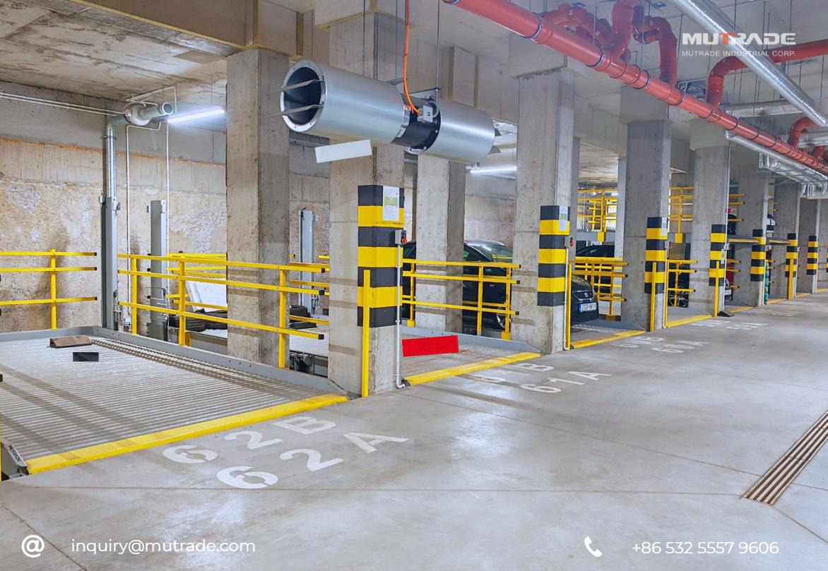 구덩이 주차 리프트 지하 2포스트 