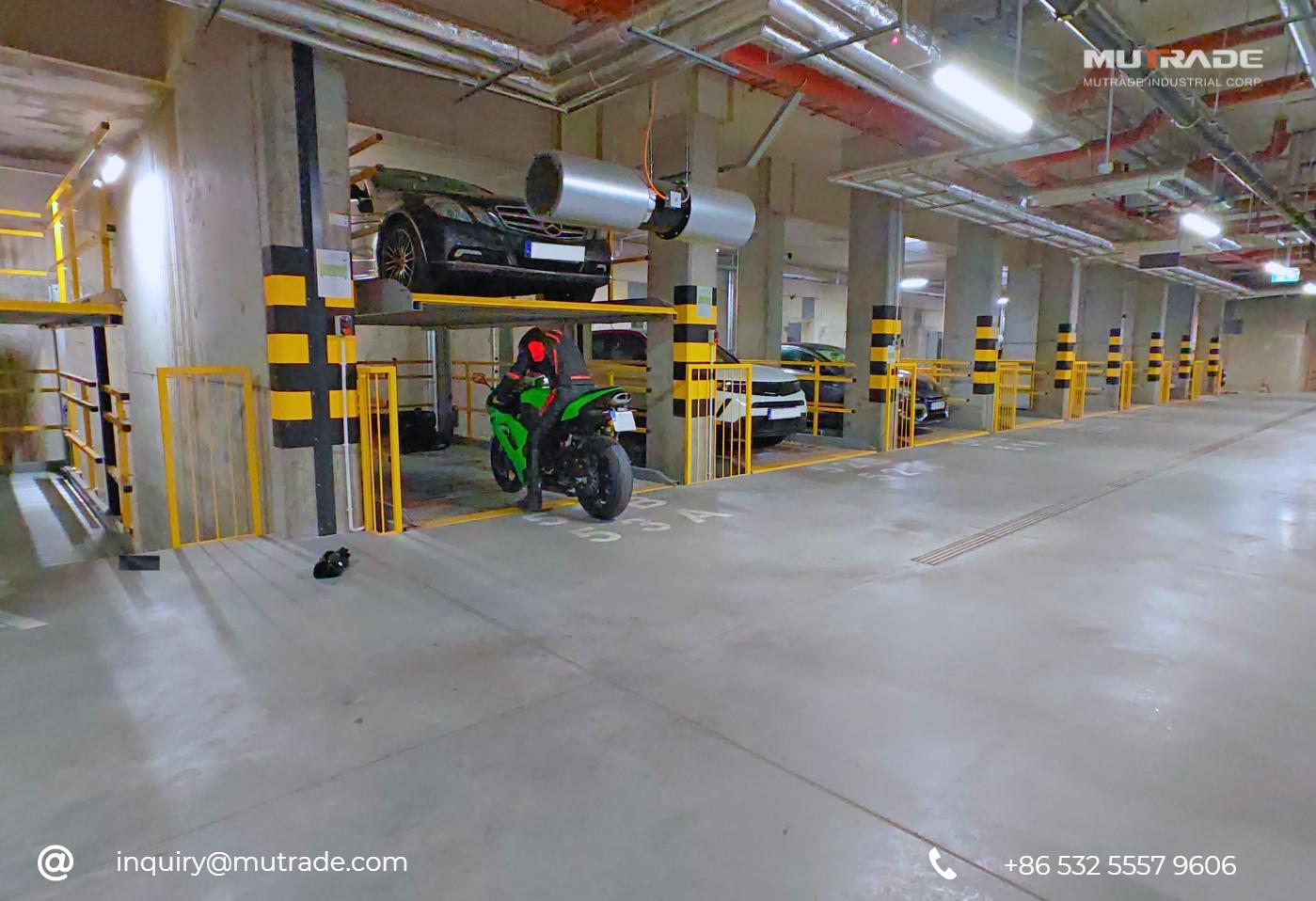 구덩이 주차 리프트 지하 2 포스트