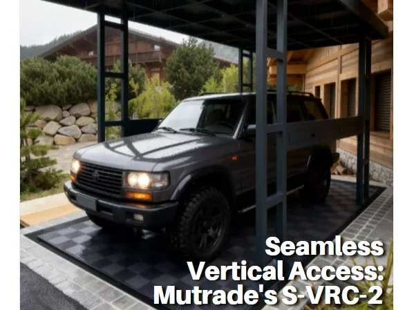 원활한 수직 액세스: Mutrade의 S-VRC-2 – 지하의 우아함을 향한 눈에 띄지 않는 관문